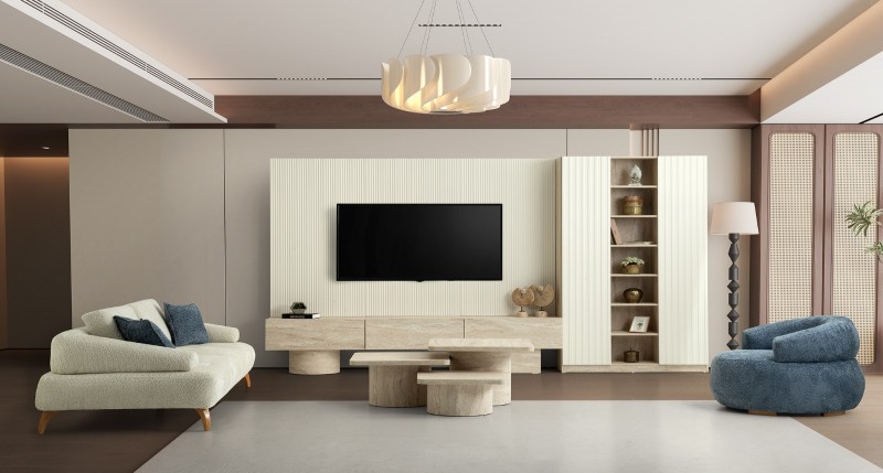 TRAVERTEN TV ÜNİTESİ TV ÜNİTESİ